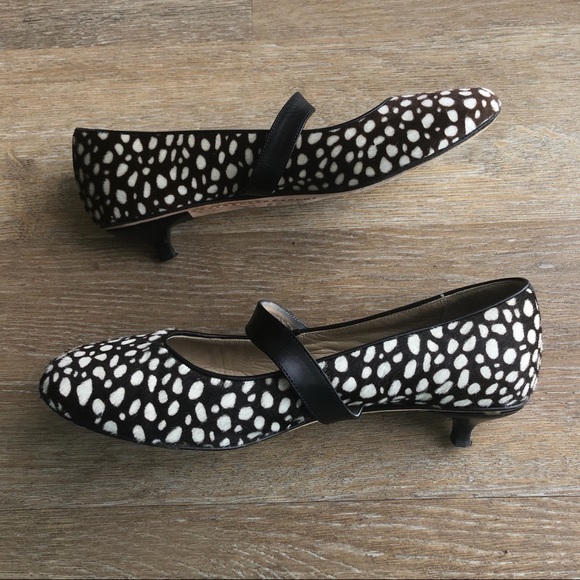 Kate Spade Calf Hair Dot Kitten Heel - Picture 2 of 11